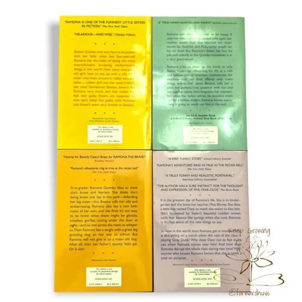 Beverly Cleary's Ramona 4-Book Box Set - Soft Cover Collection